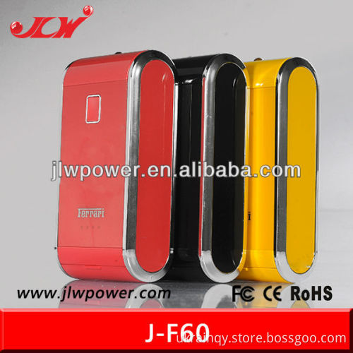 Portable Power Bank for Mobile Phones with 5V/1,000mA Input, Short-circuit Protection